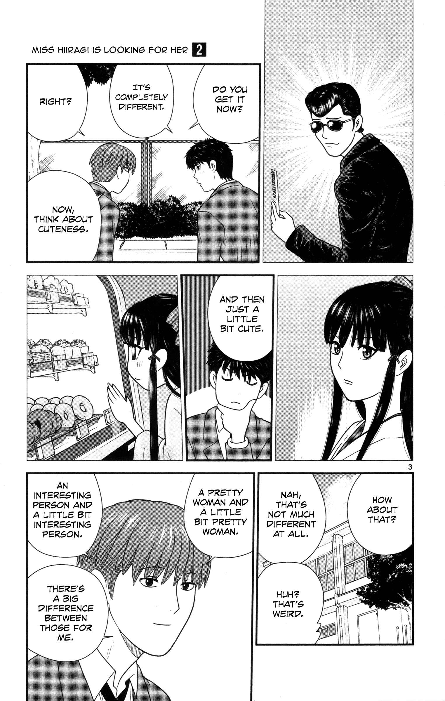 Page 3 Chapter 17 Miss Hiiragi is Looking for Herself