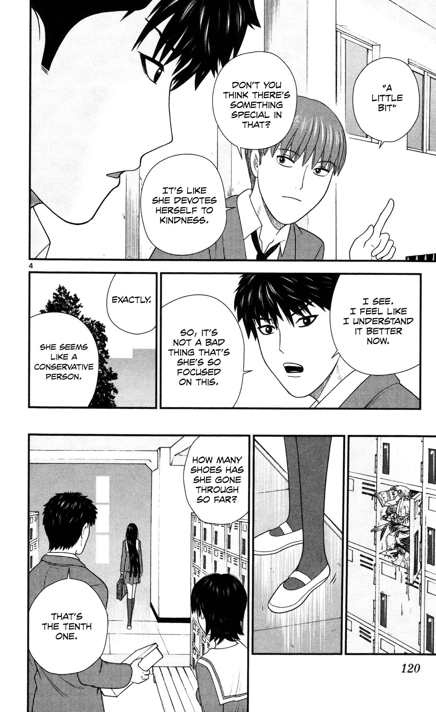 Page 4 Chapter 17 Miss Hiiragi is Looking for Herself