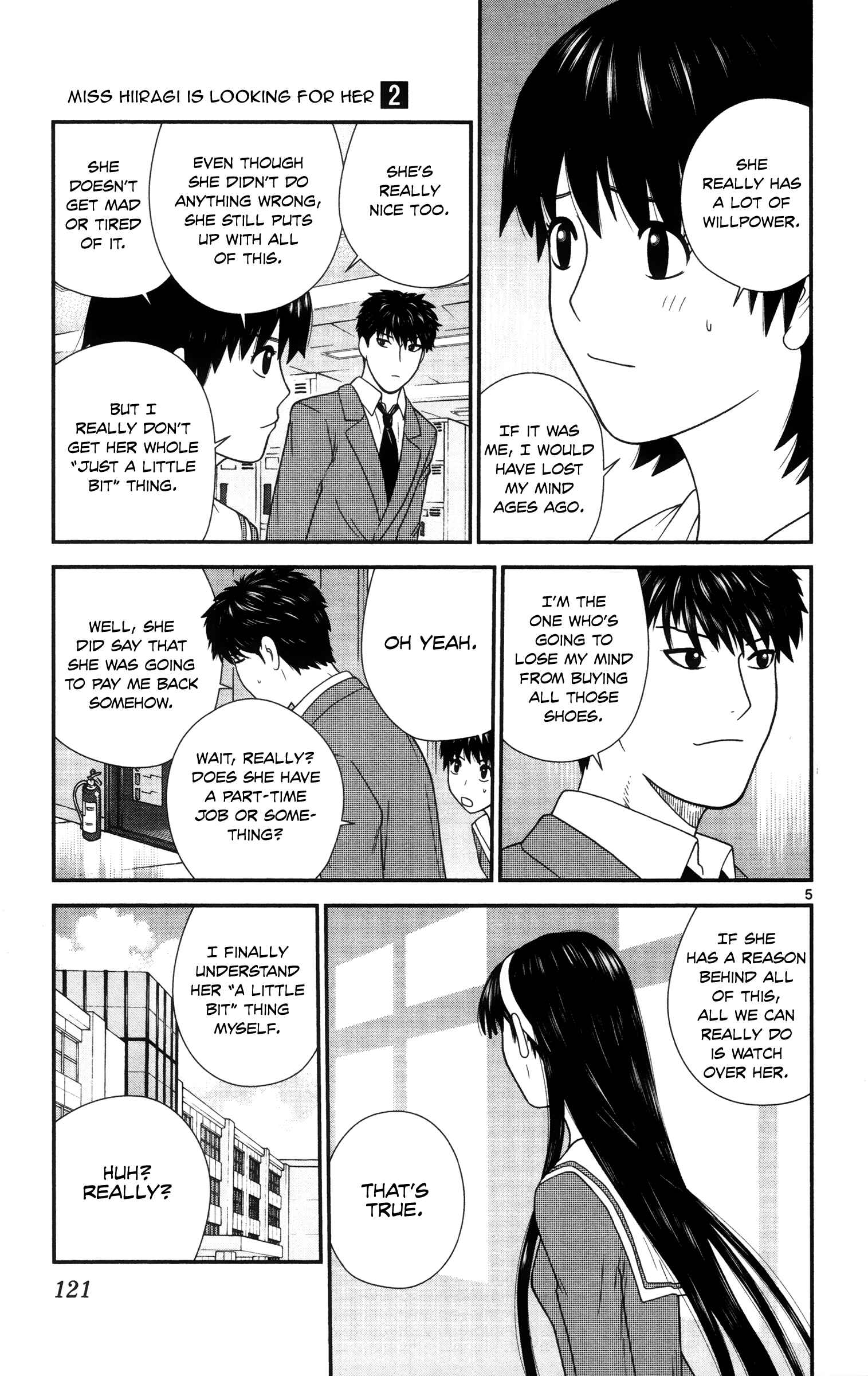Page 5 Chapter 17 Miss Hiiragi is Looking for Herself