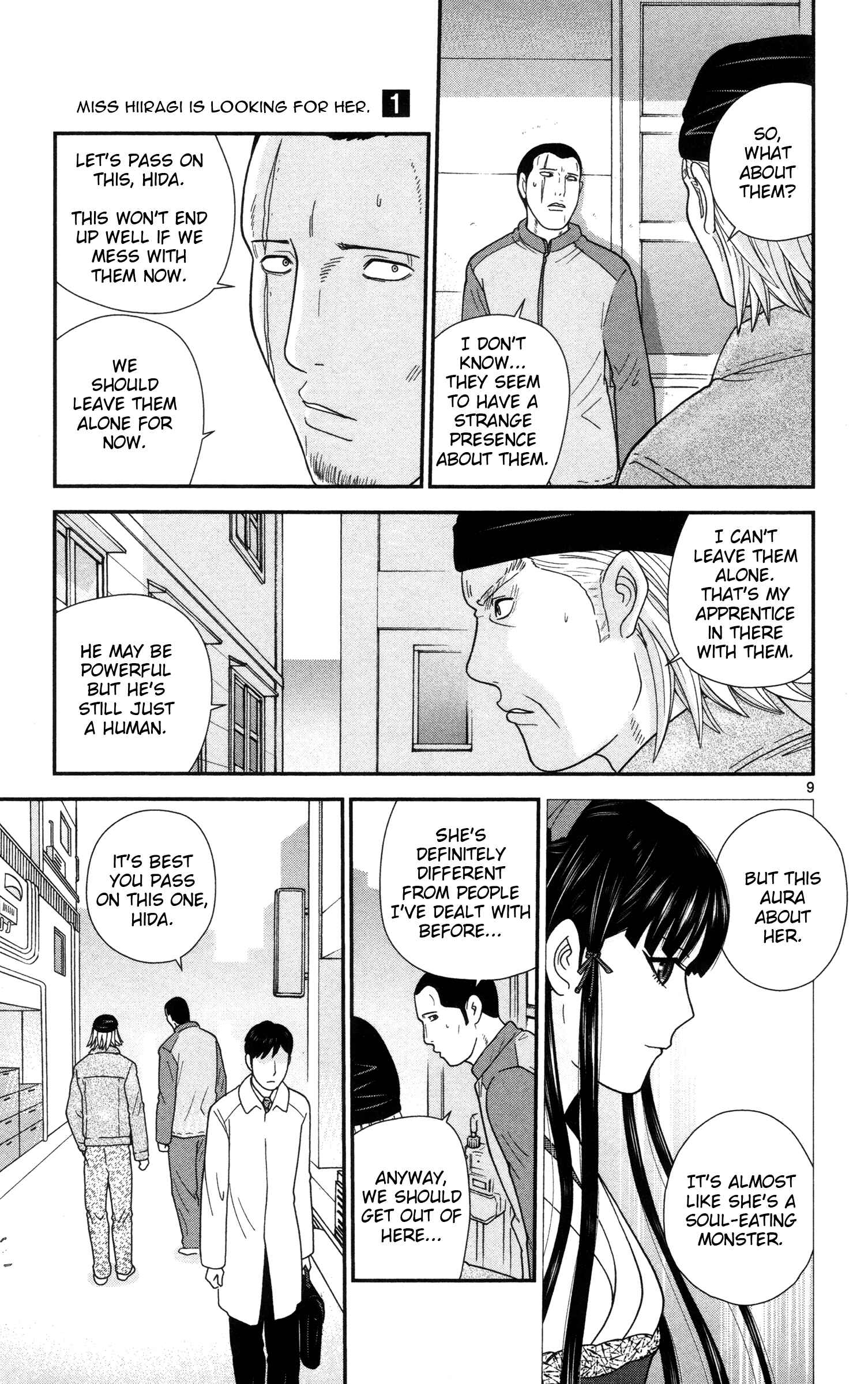 Page 9 Chapter 10 Miss Hiiragi is Looking for Herself