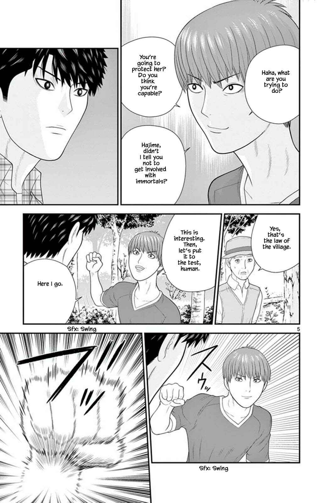 Page 5 Chapter 58 Miss Hiiragi is Looking for Herself