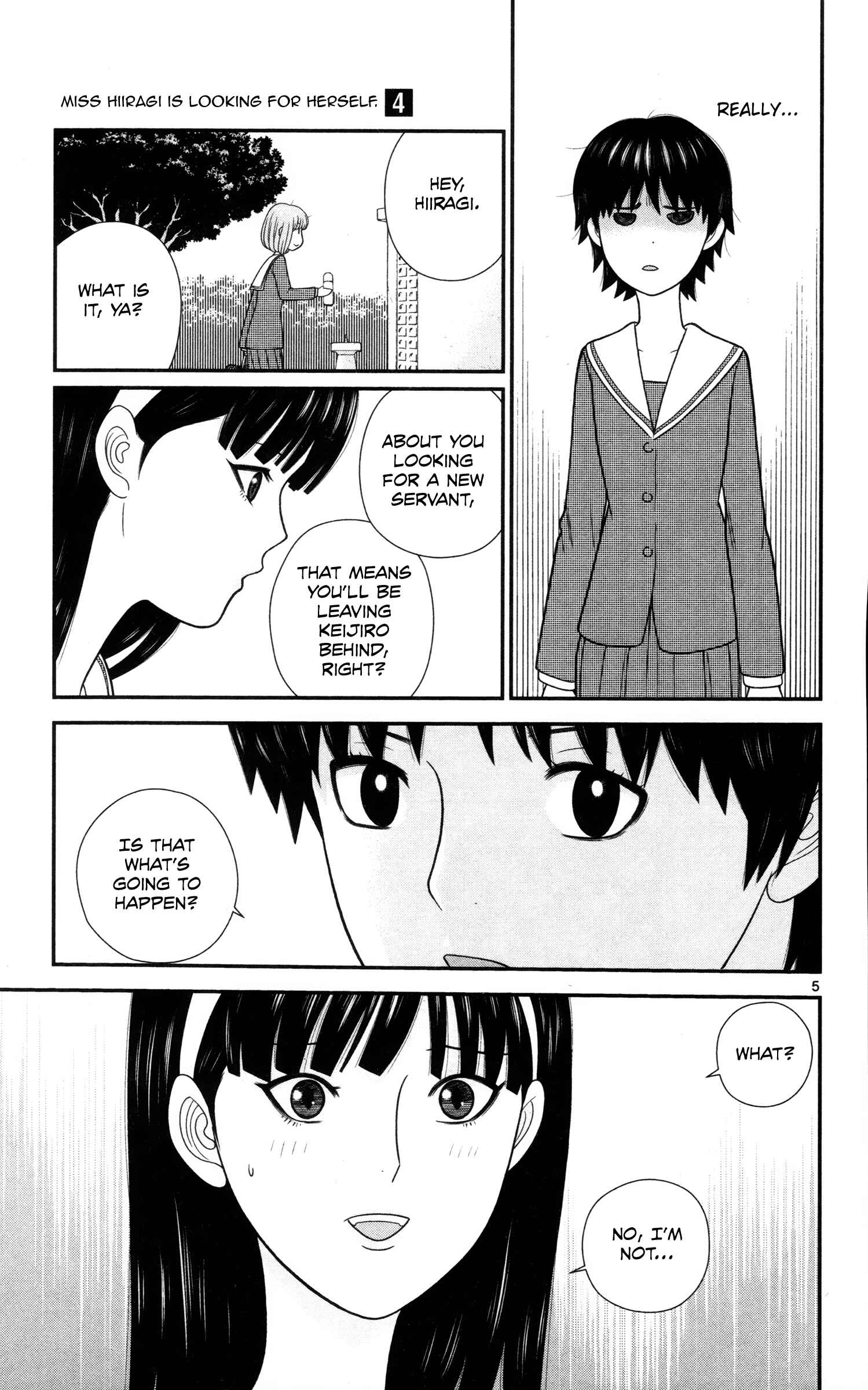 Page 5 Chapter 34 Miss Hiiragi is Looking for Herself