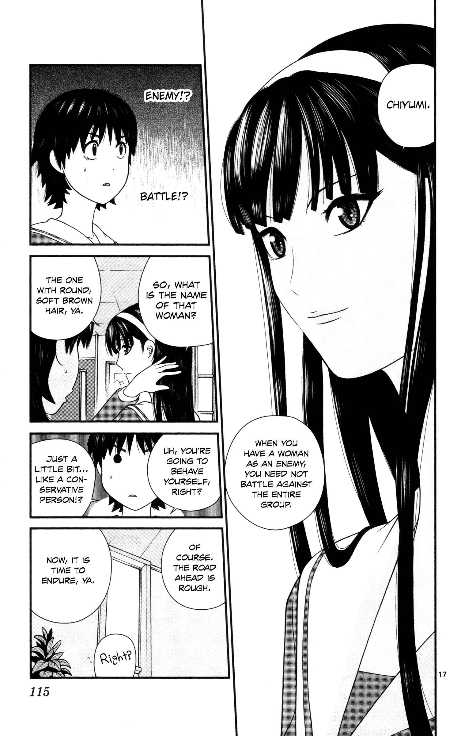 Page 17 Chapter 16 Miss Hiiragi is Looking for Herself