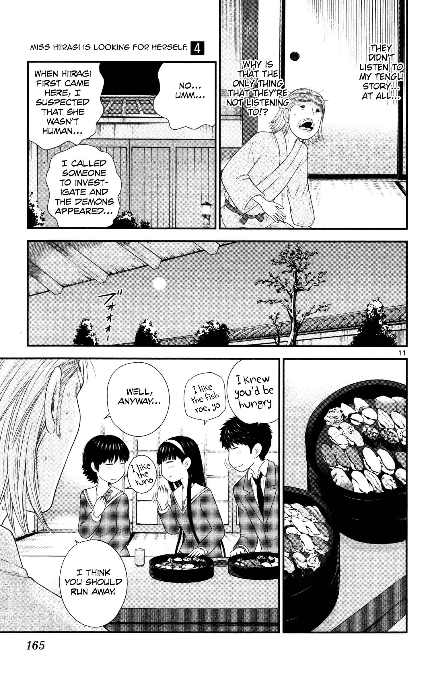 Page 11 Chapter 40 Miss Hiiragi is Looking for Herself