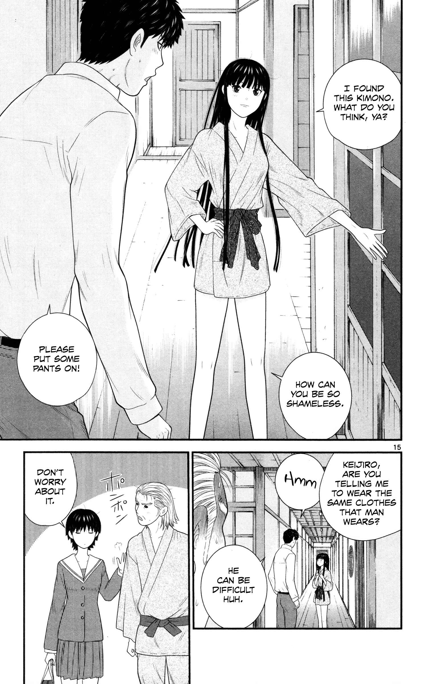 Page 15 Chapter 40 Miss Hiiragi is Looking for Herself