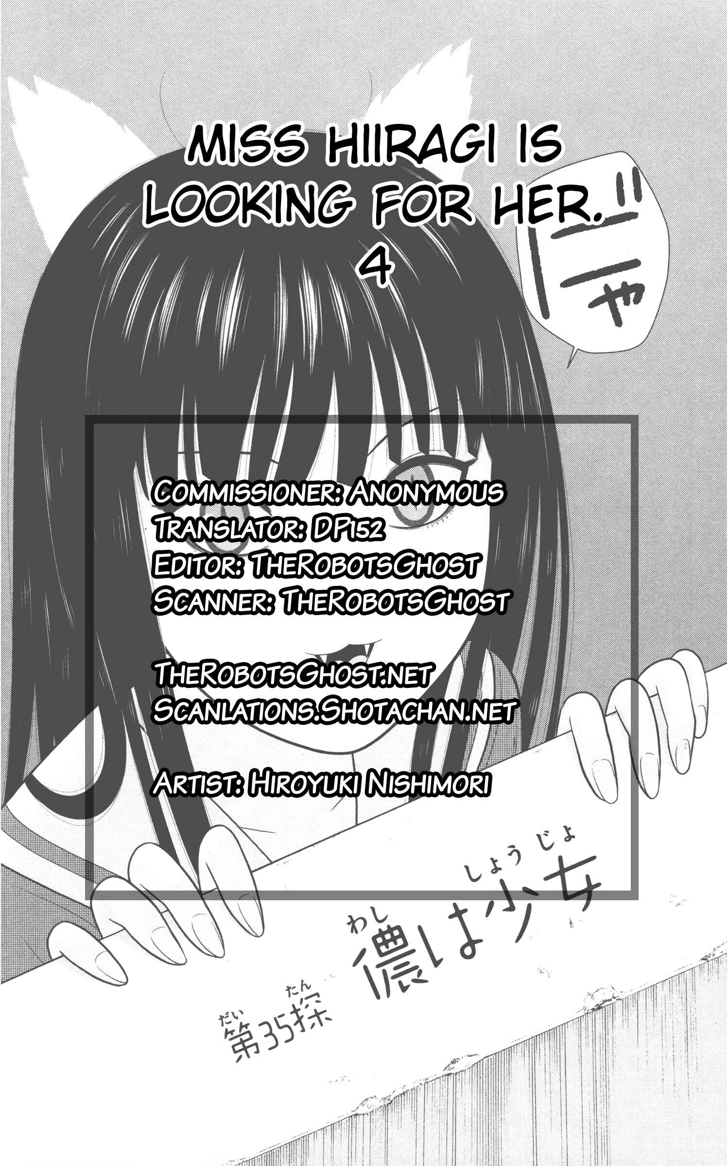Page 17 Chapter 35 Miss Hiiragi is Looking for Herself
