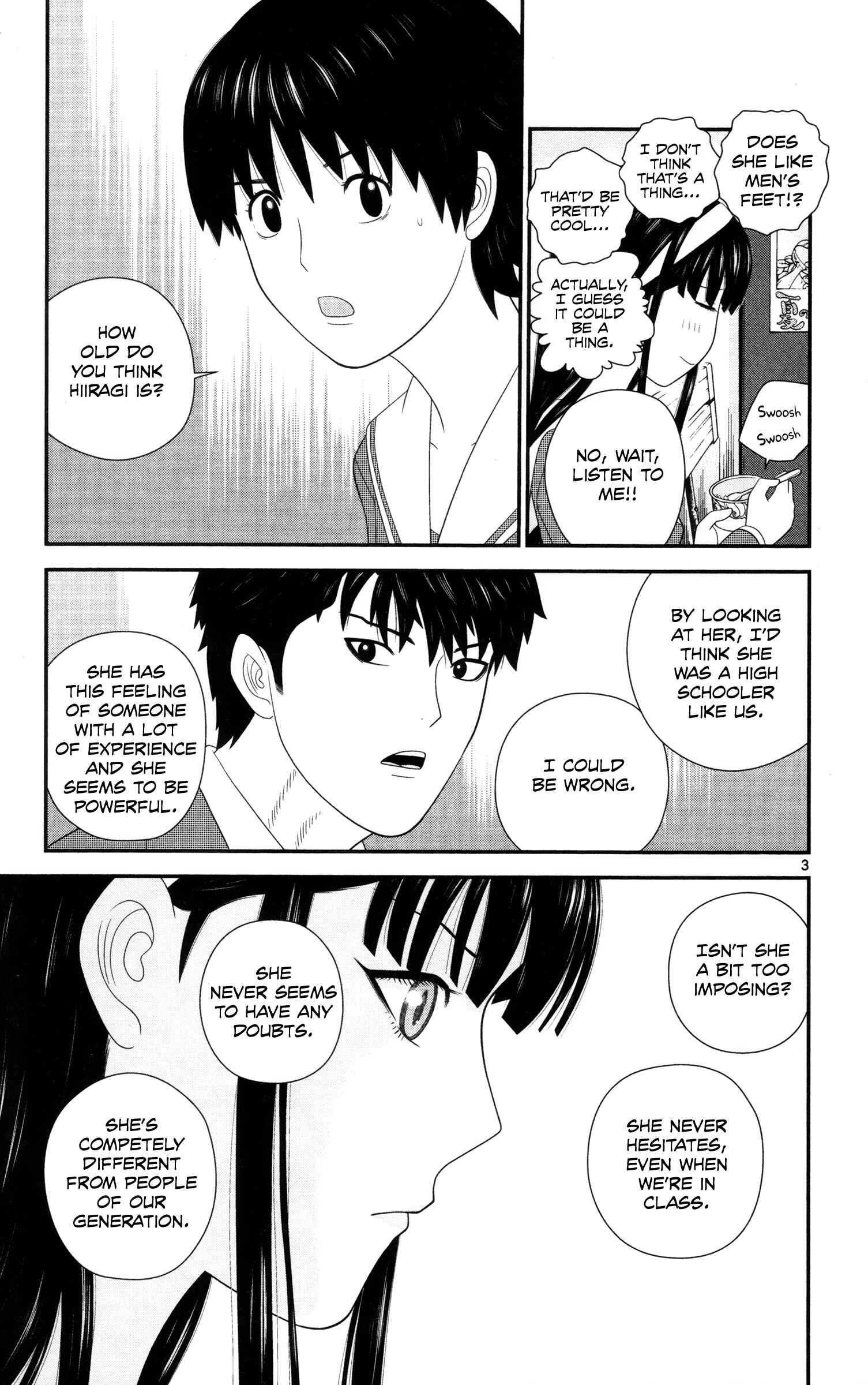 Page 3 Chapter 23 Miss Hiiragi is Looking for Herself