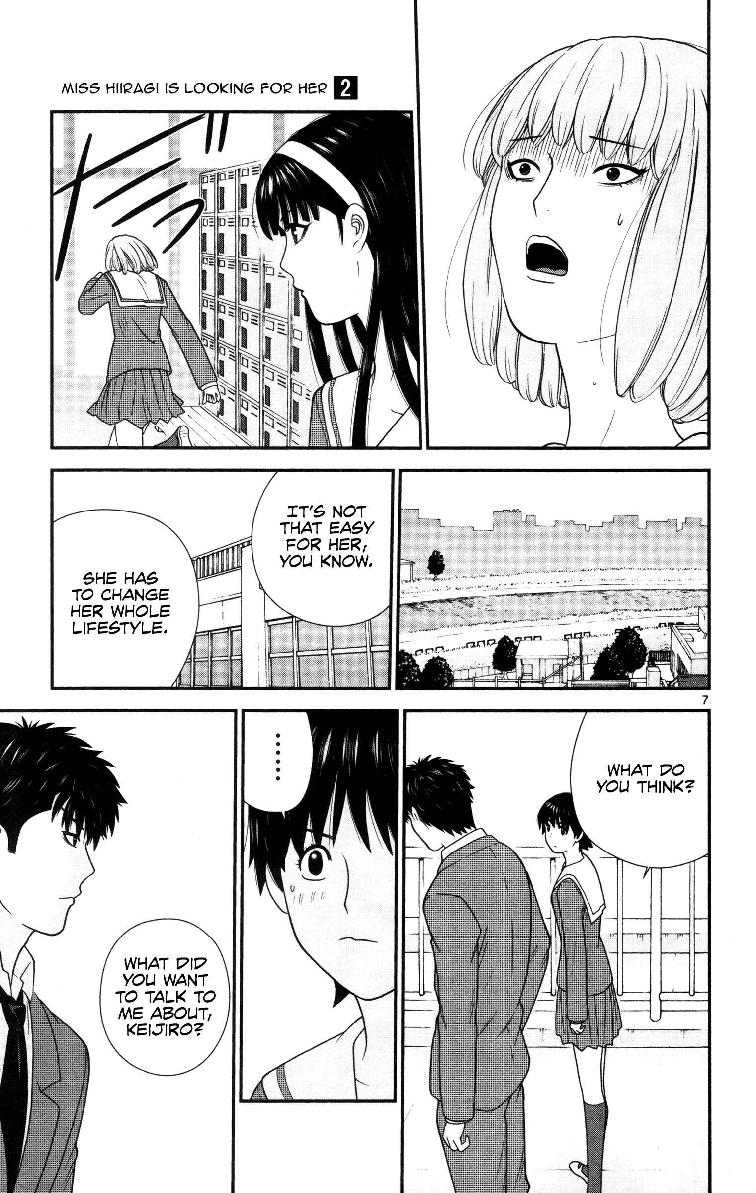 Page 7 Chapter 19 Miss Hiiragi is Looking for Herself