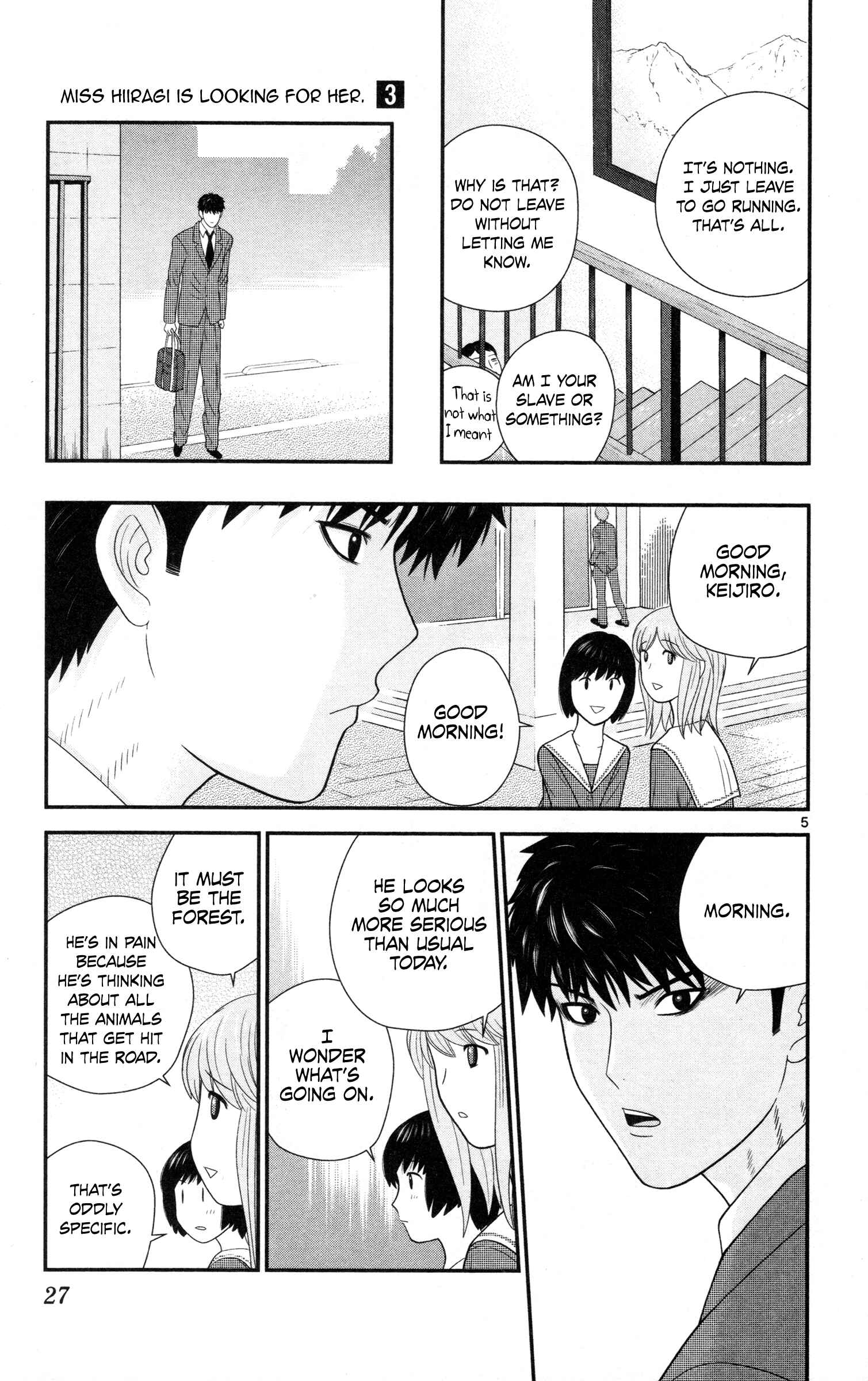 Page 5 Chapter 22 Miss Hiiragi is Looking for Herself