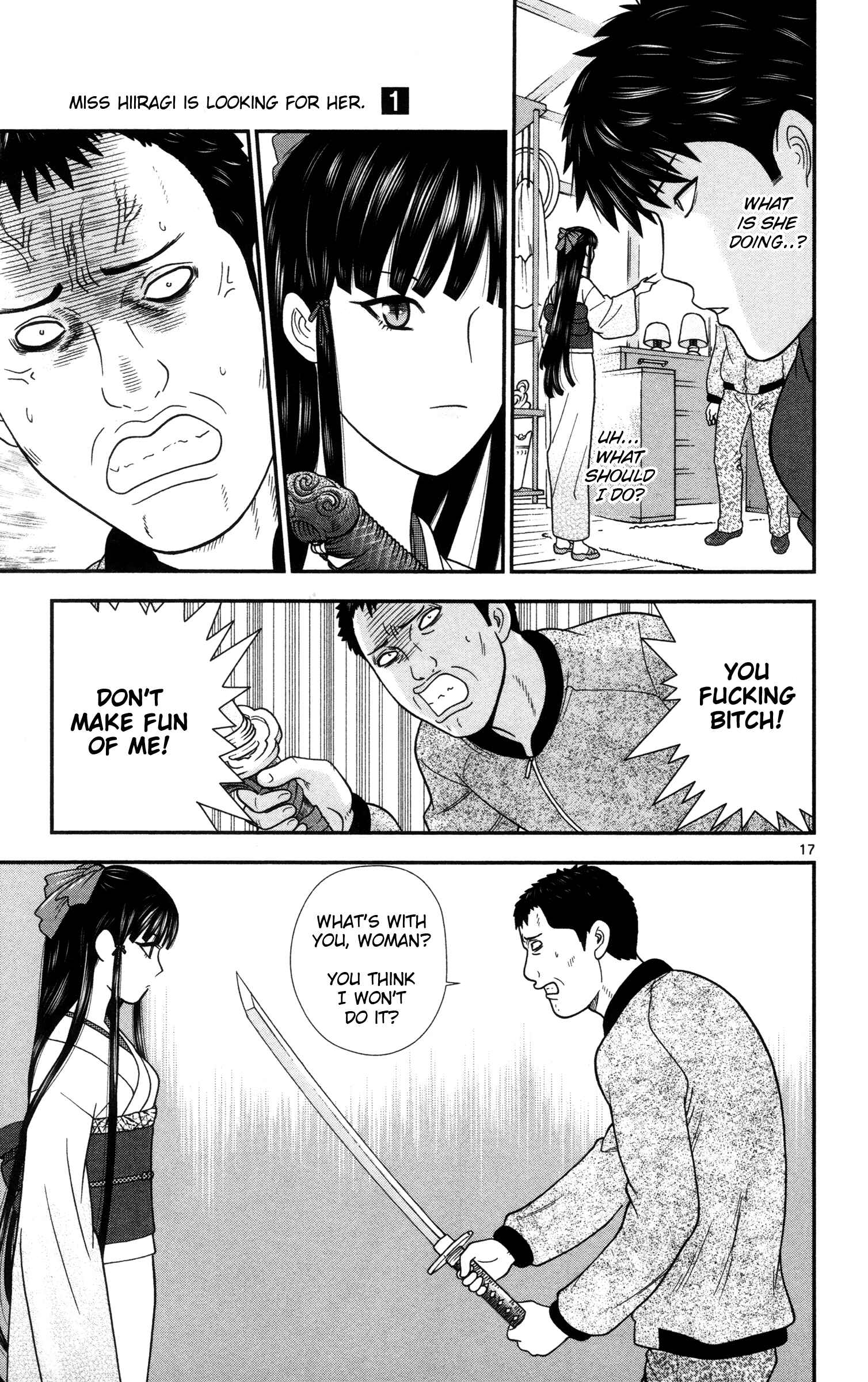 Page 17 Chapter 8 Miss Hiiragi is Looking for Herself