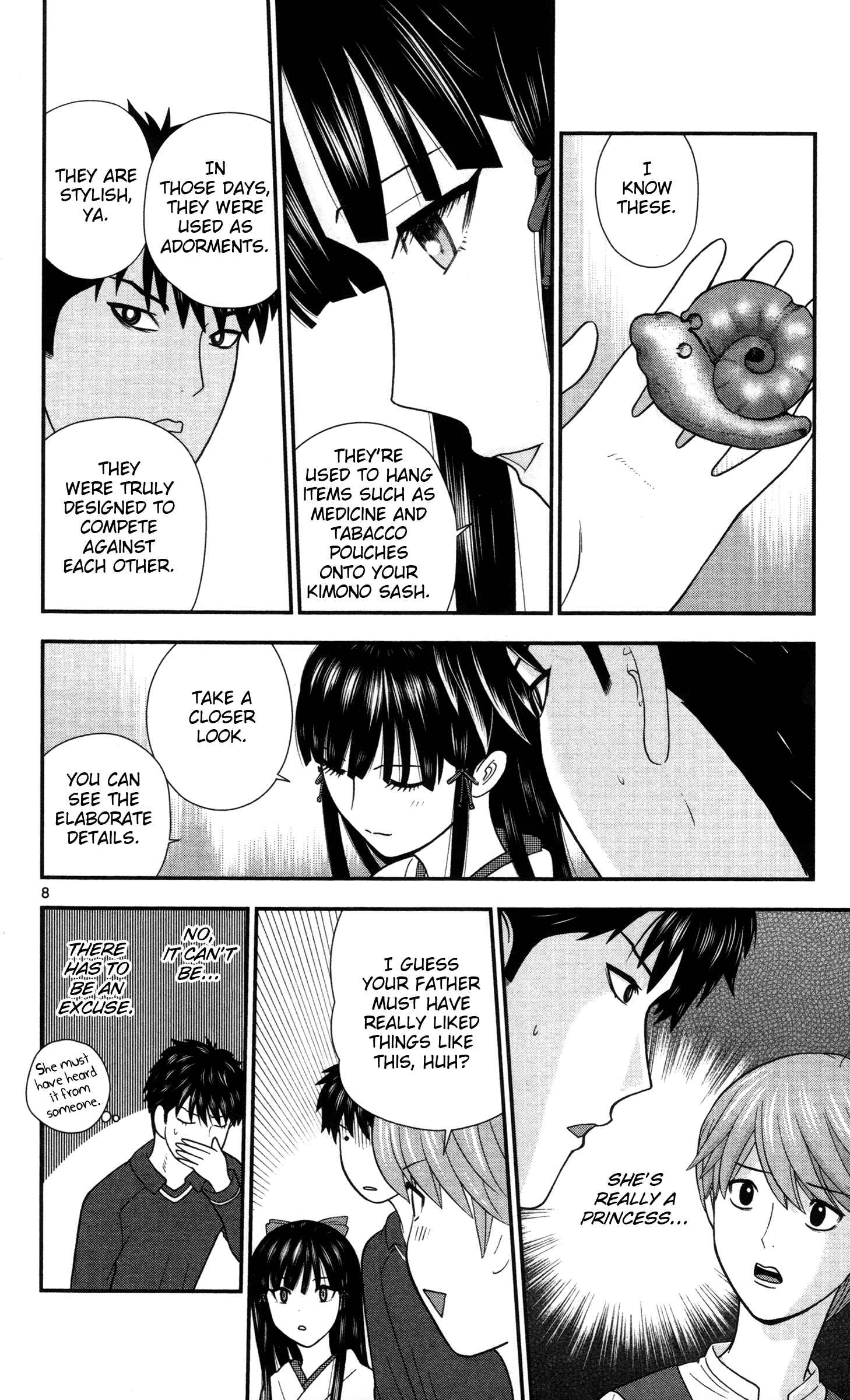 Page 8 Chapter 8 Miss Hiiragi is Looking for Herself