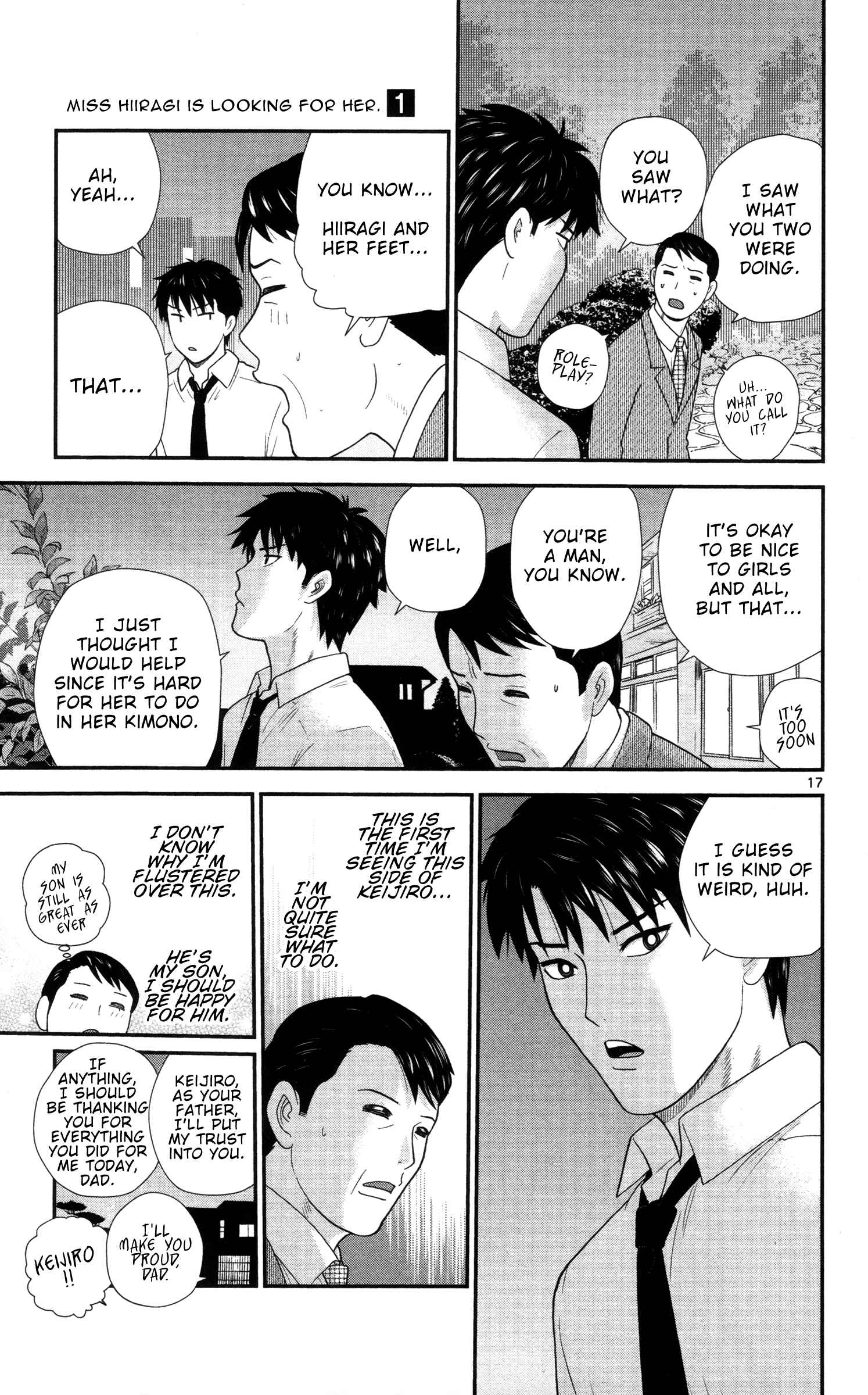 Page 17 Chapter 4 Miss Hiiragi is Looking for Herself
