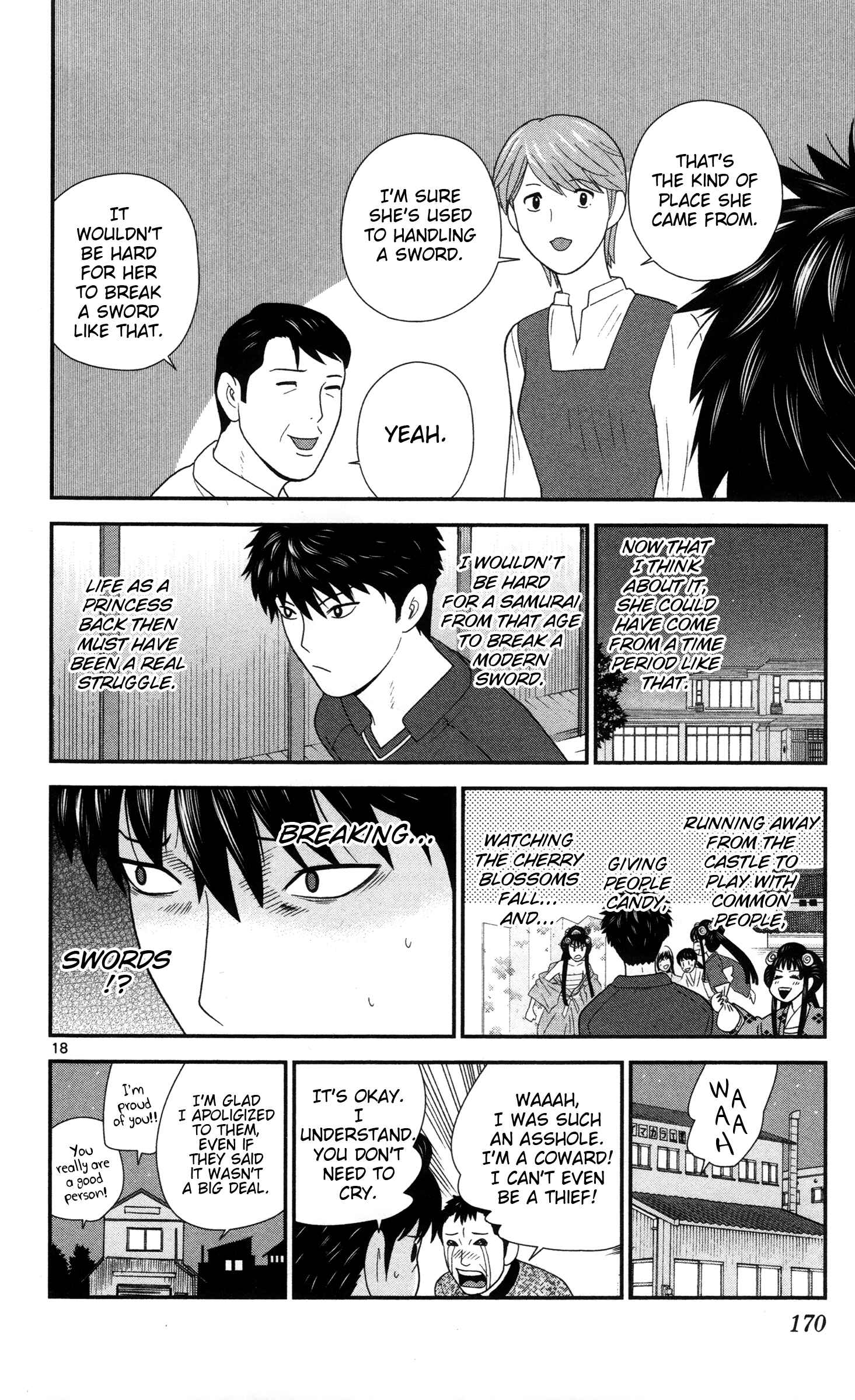 Page 18 Chapter 9 Miss Hiiragi is Looking for Herself