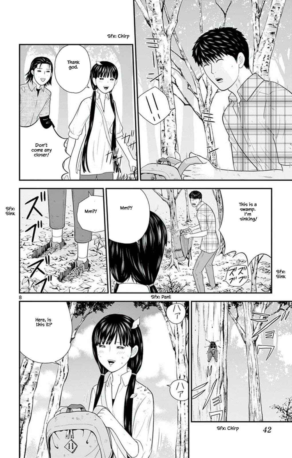 Page 8 Chapter 55 Miss Hiiragi is Looking for Herself