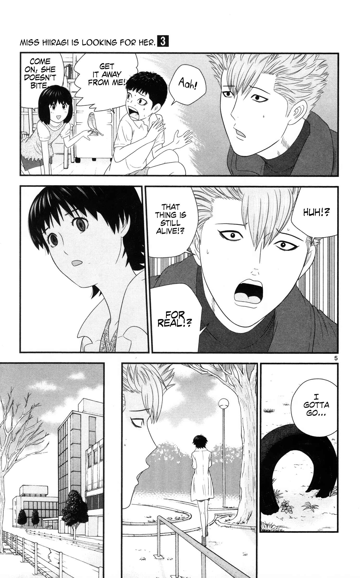 Page 8 Chapter 21 Miss Hiiragi is Looking for Herself