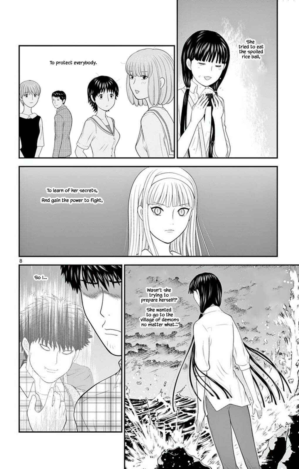 Page 8 Chapter 57 Miss Hiiragi is Looking for Herself