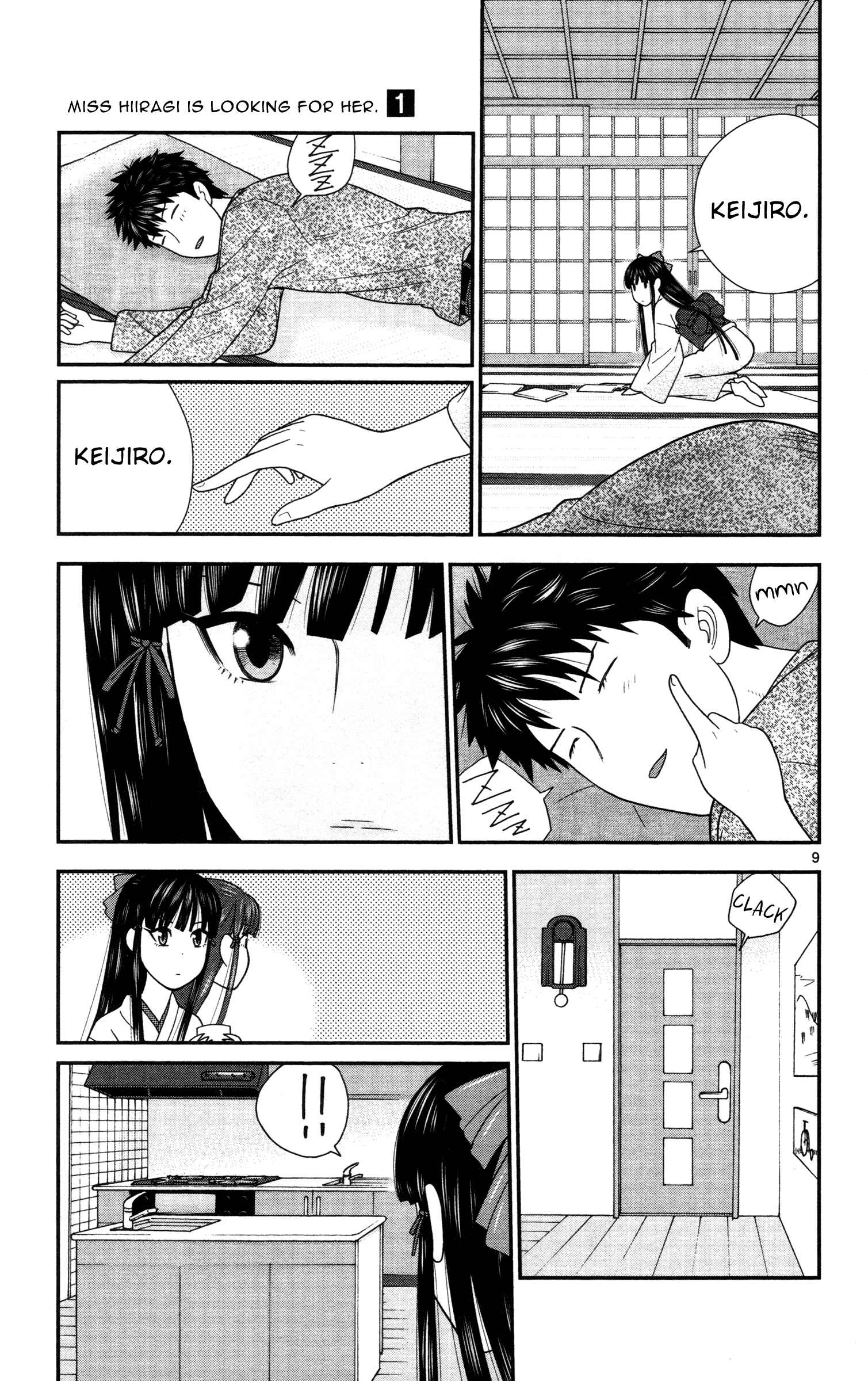 Page 9 Chapter 7 Miss Hiiragi is Looking for Herself