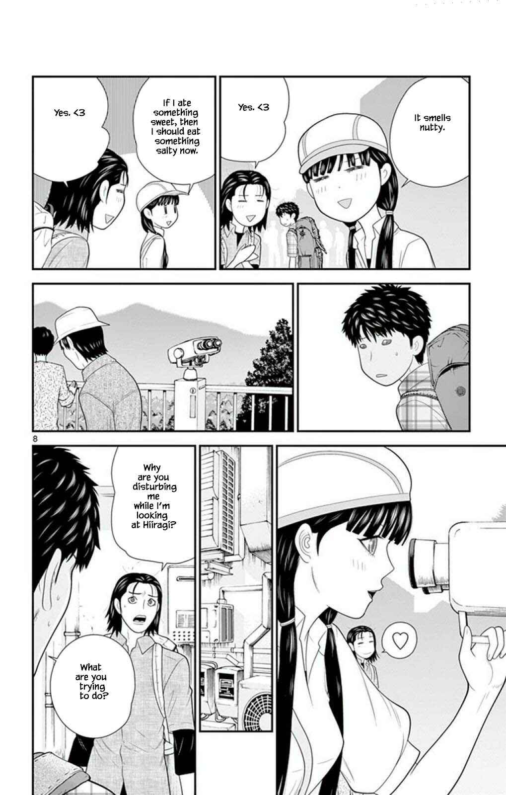 Page 8 Chapter 54 Miss Hiiragi is Looking for Herself