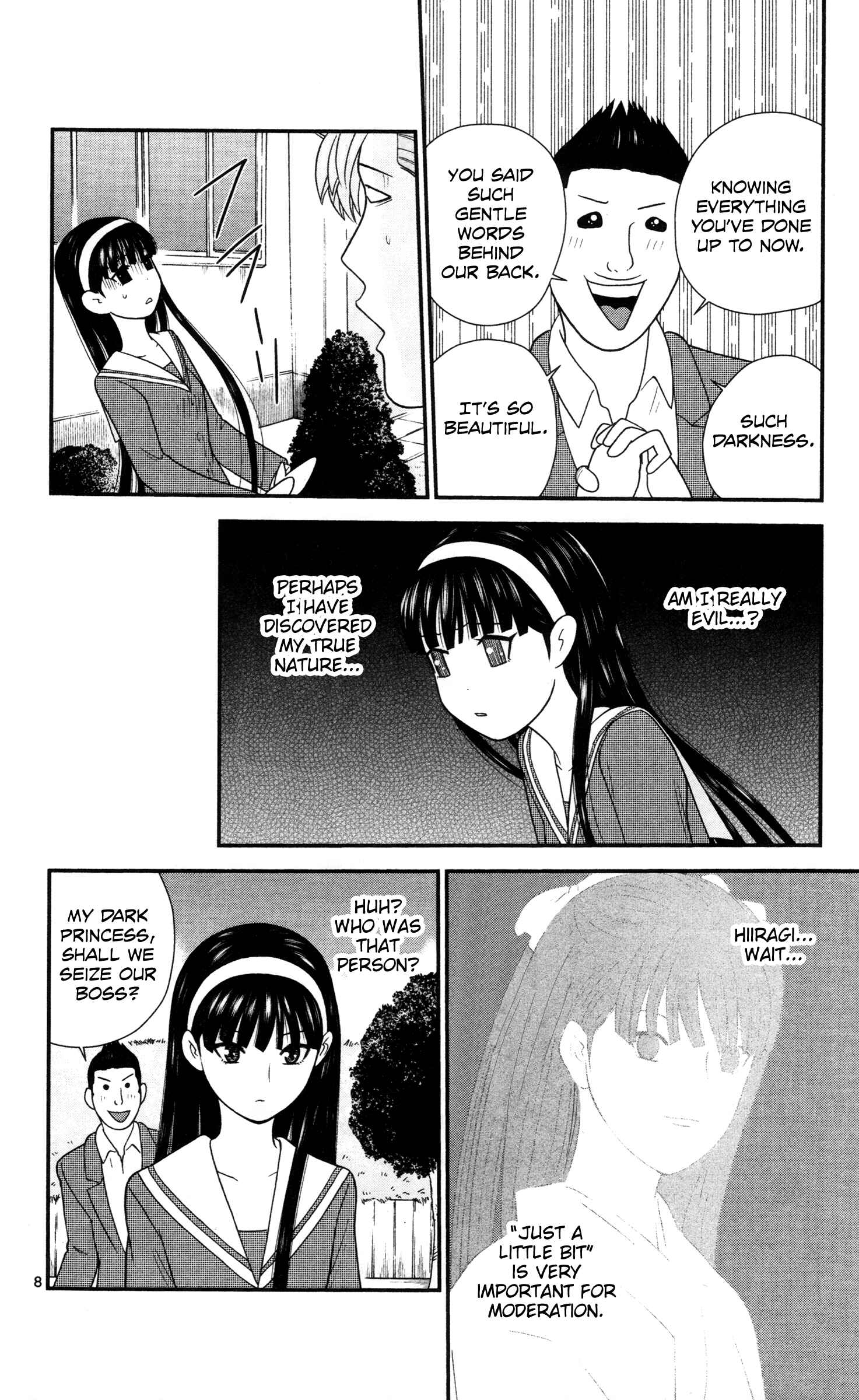 Page 8 Chapter 15 Miss Hiiragi is Looking for Herself