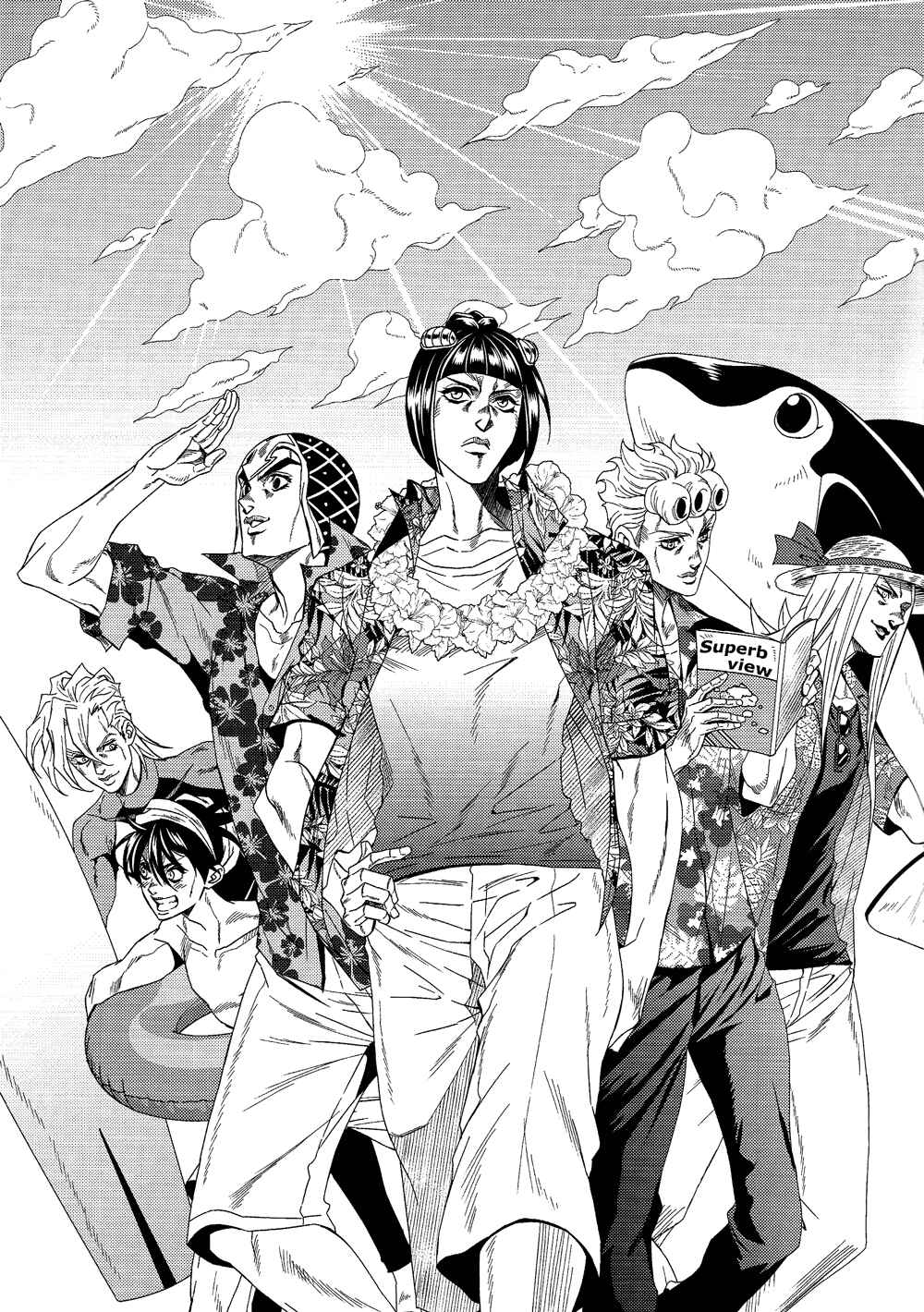 Page 3 Chapter Unknown_1cd1 JoJos Bizarre Adventure - UNDER GROUND (Doujinshi)