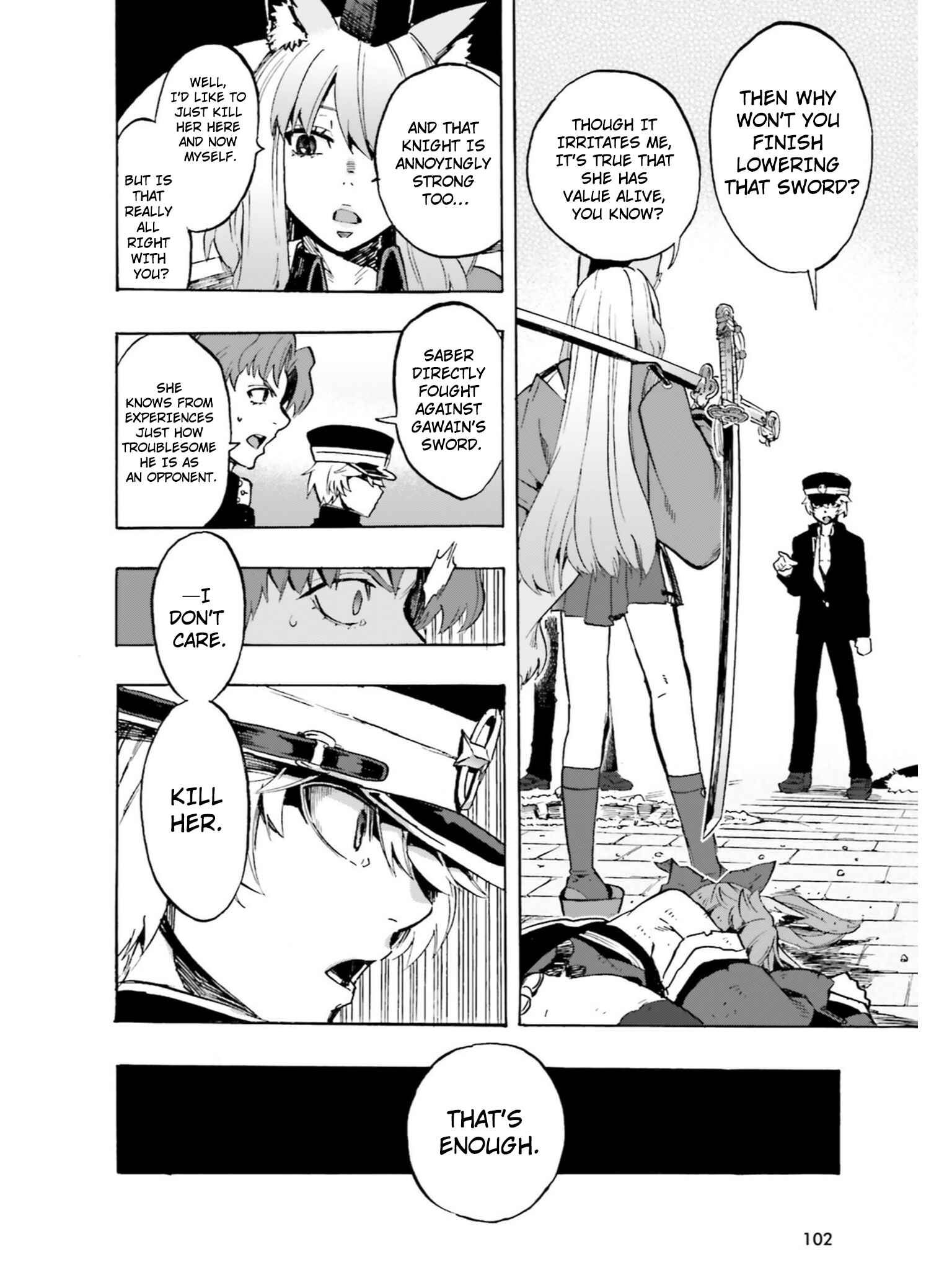 Page 12 Chapter 40 Fate/EXTRA CCC FoxTail
