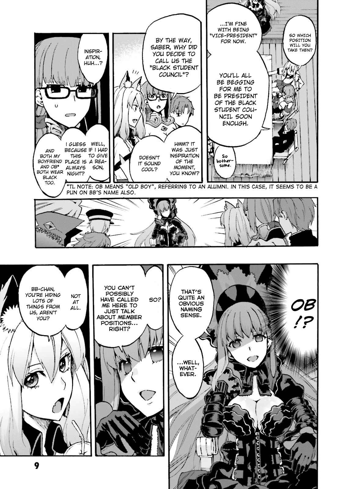 Page 9 Chapter 25 Fate/EXTRA CCC FoxTail