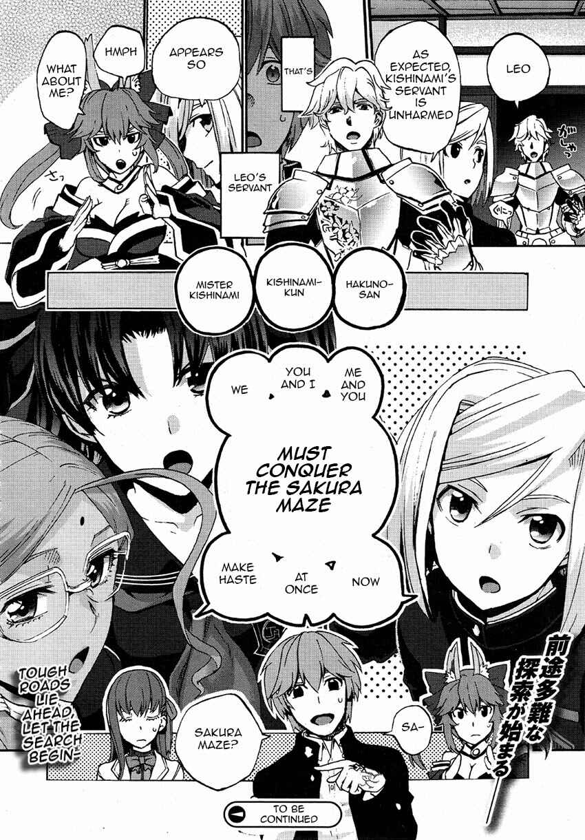 Page 25 Chapter 3 Fate/EXTRA CCC FoxTail