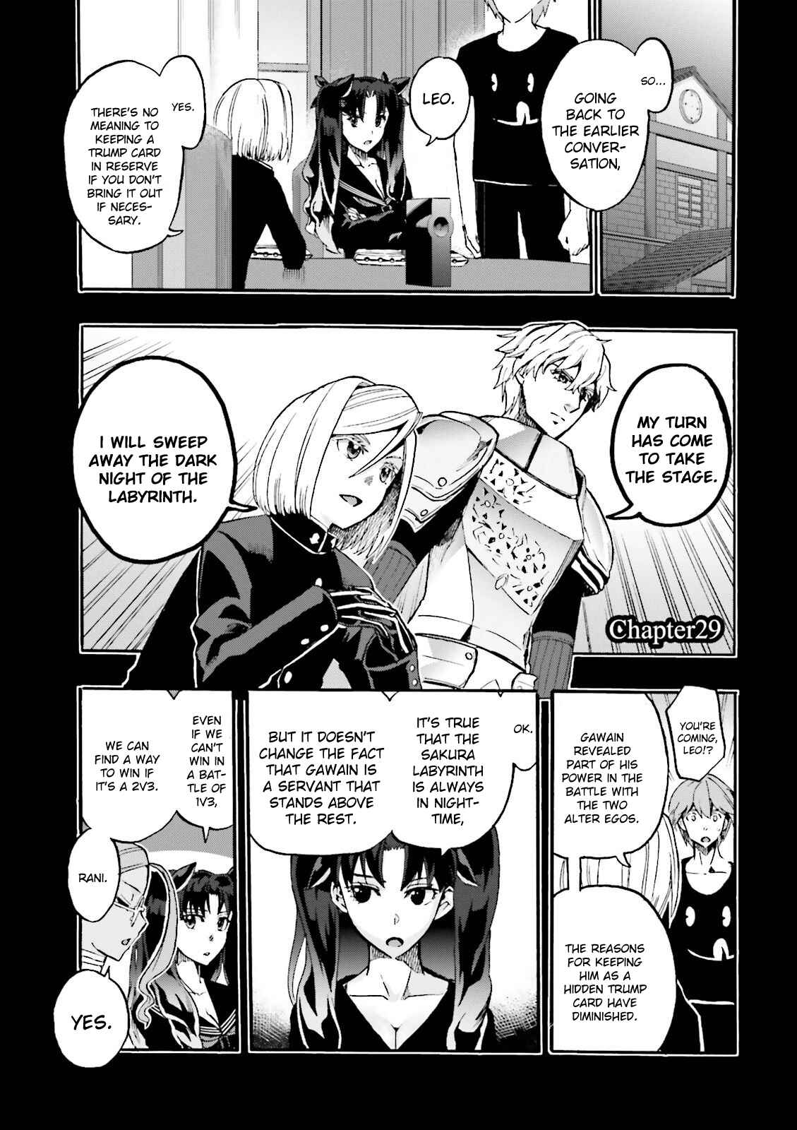 Page 1 Chapter 29 Fate/EXTRA CCC FoxTail