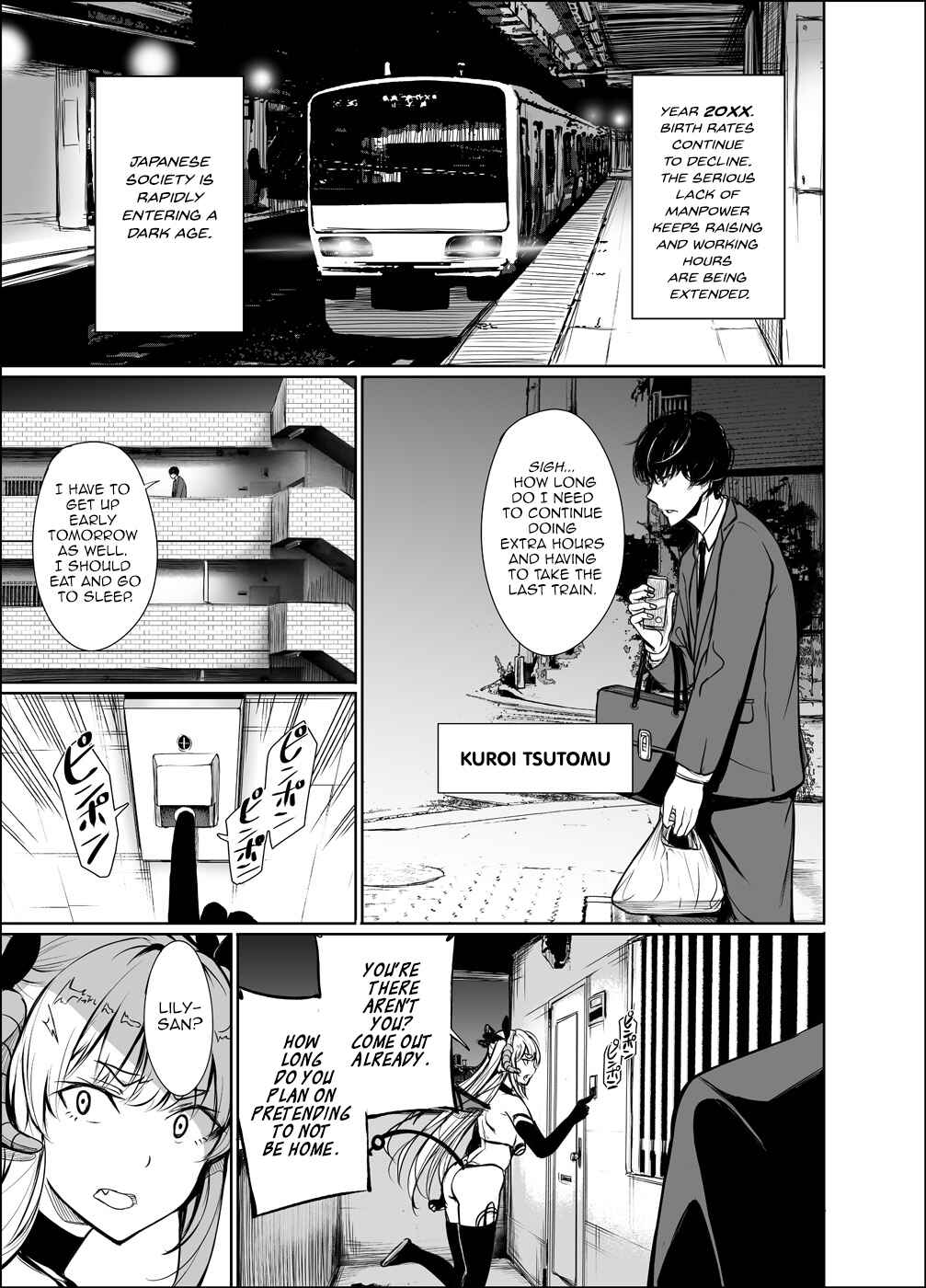 Page 1 Chapter 2 Shachiku Succubus no Hanashi
