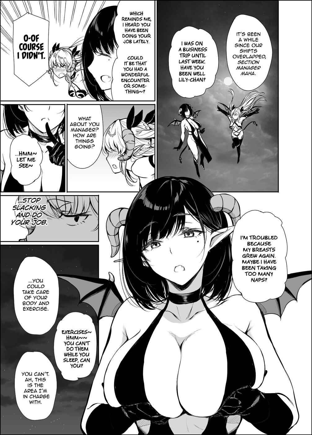 Page 1 Chapter 9 Shachiku Succubus no Hanashi