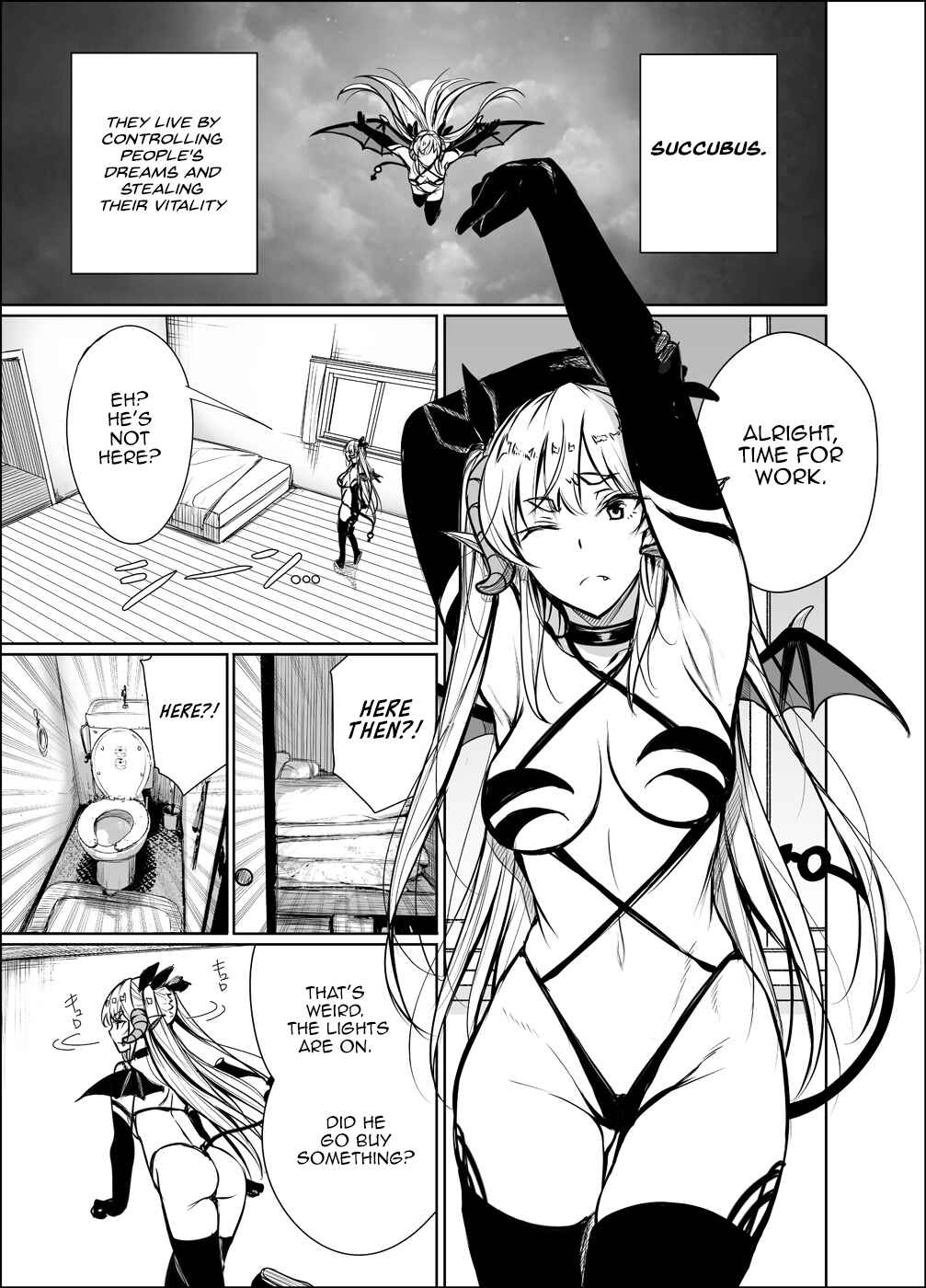 Page 1 Chapter 4 Shachiku Succubus no Hanashi