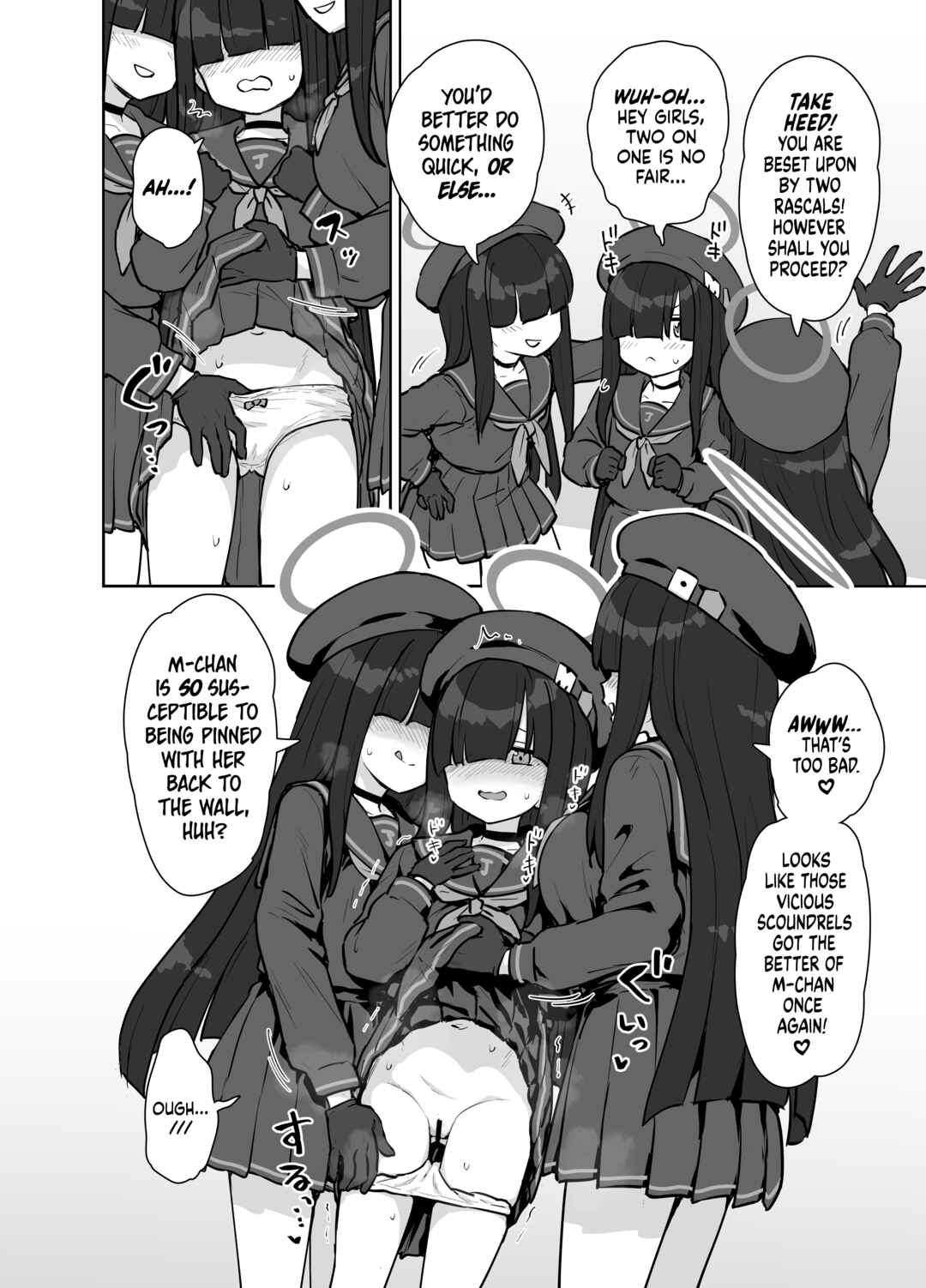 Page 3 Chapter Unknown_4f8a Blue Archive - Seijitsu Buin no Seigi Jissen Jinin Ari