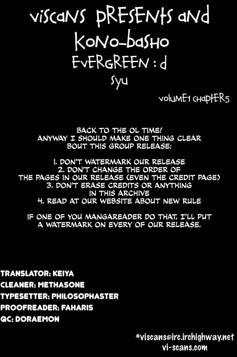 Page 1 Chapter 5 Evergreen:d