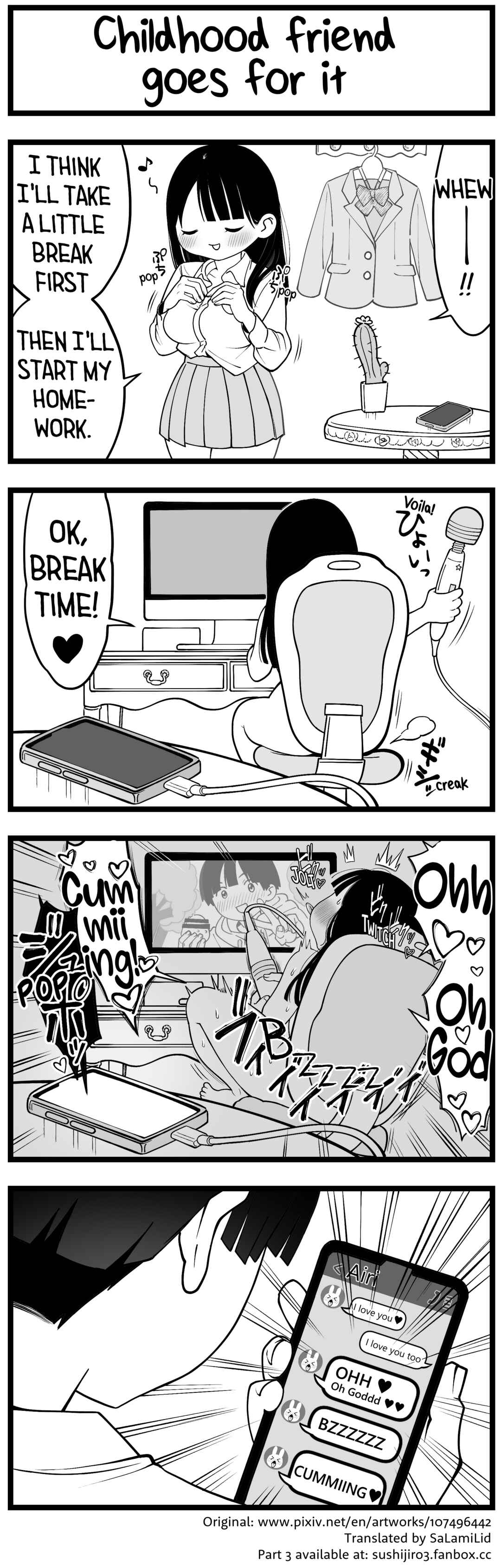 Page 2 Chapter 61 Dou Ganbatte mo Ecchi ni Nacchau Osananajimi