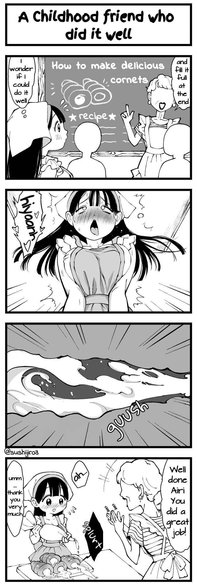 Page 1 Chapter 19 Dou Ganbatte mo Ecchi ni Nacchau Osananajimi