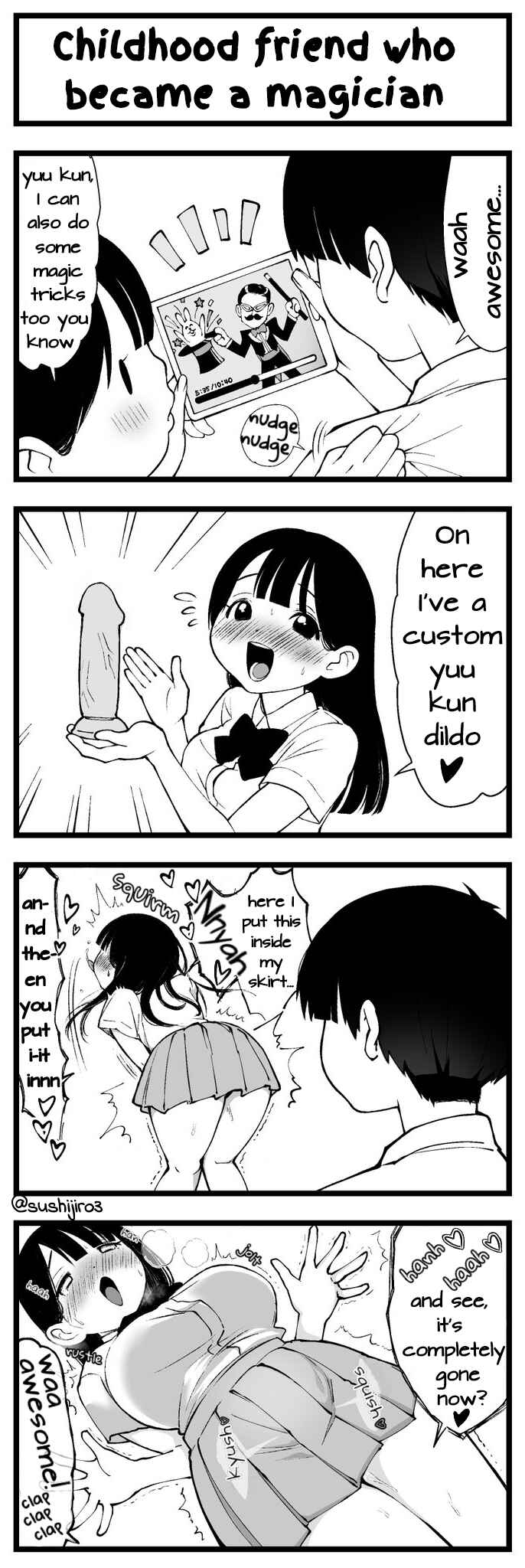 Page 1 Chapter 20 Dou Ganbatte mo Ecchi ni Nacchau Osananajimi