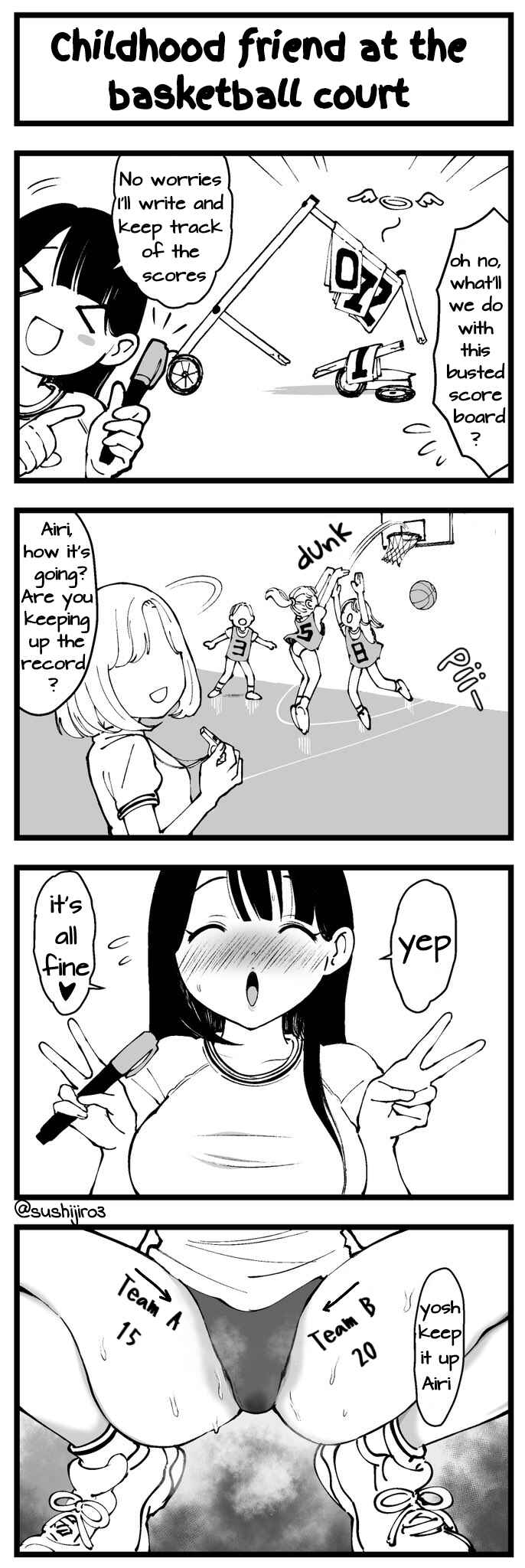 Page 1 Chapter 17 Dou Ganbatte mo Ecchi ni Nacchau Osananajimi