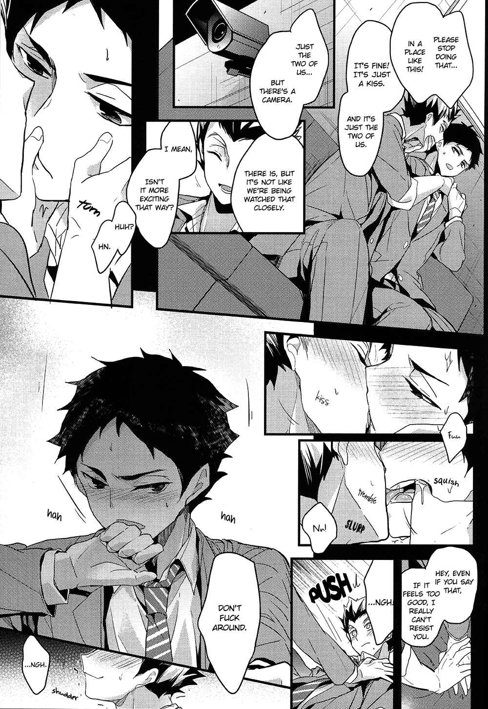 Page 14 Chapter Unknown_b3dc Haikyu!! - Mada Himitsu (Doujinshi)