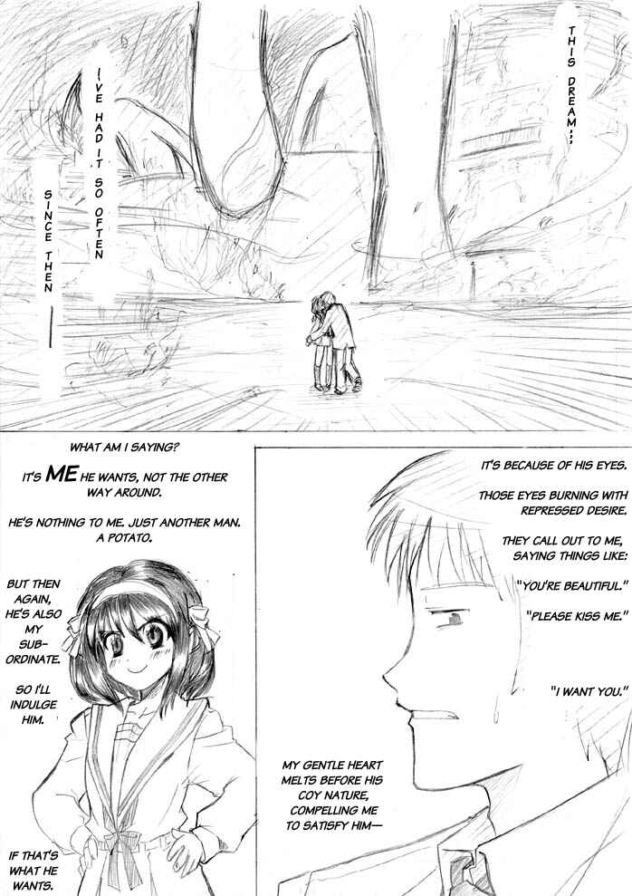 Page 12 Chapter 0 Suzumiya Haruhi no Yuuutsu - Tsuruya-ke no Okite (Doujinshi)