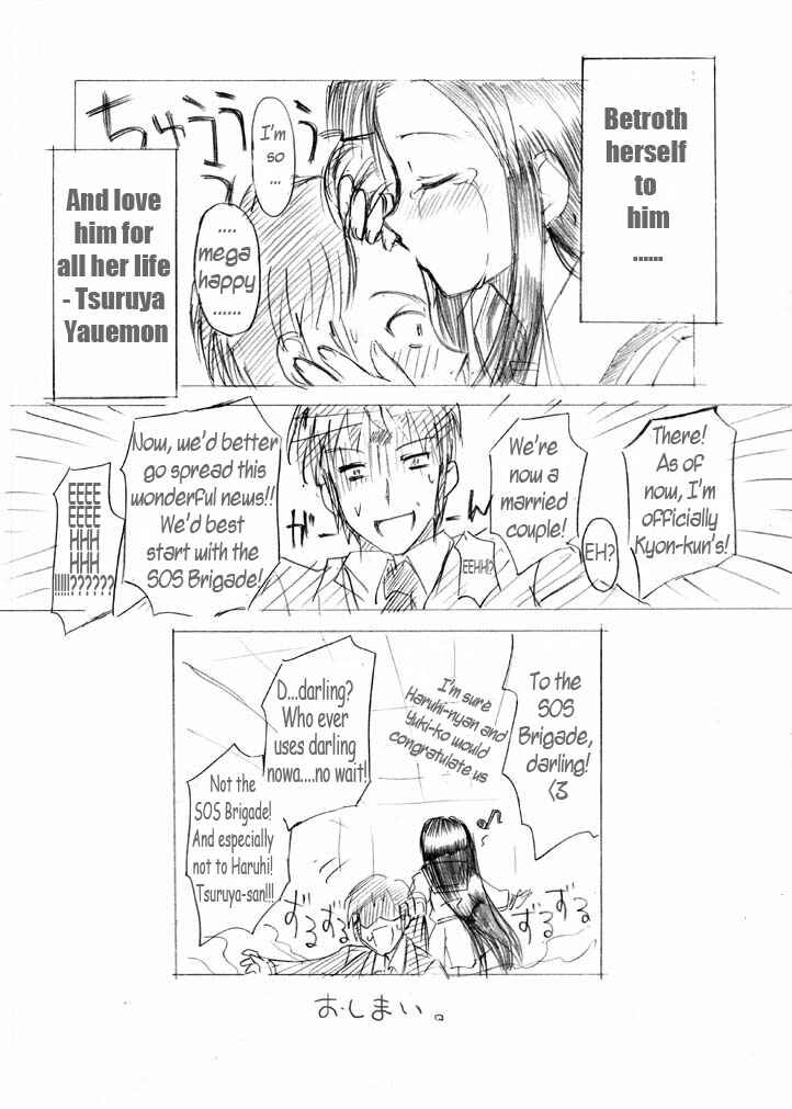 Page 7 Chapter 0 Suzumiya Haruhi no Yuuutsu - Tsuruya-ke no Okite (Doujinshi)