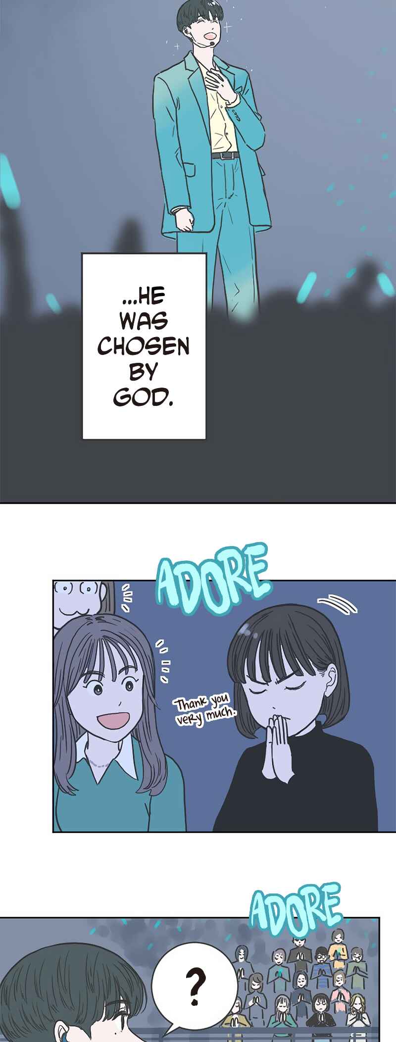 Page 9 Chapter 0 SIX-Me, My Idol, and the Space Between Us-