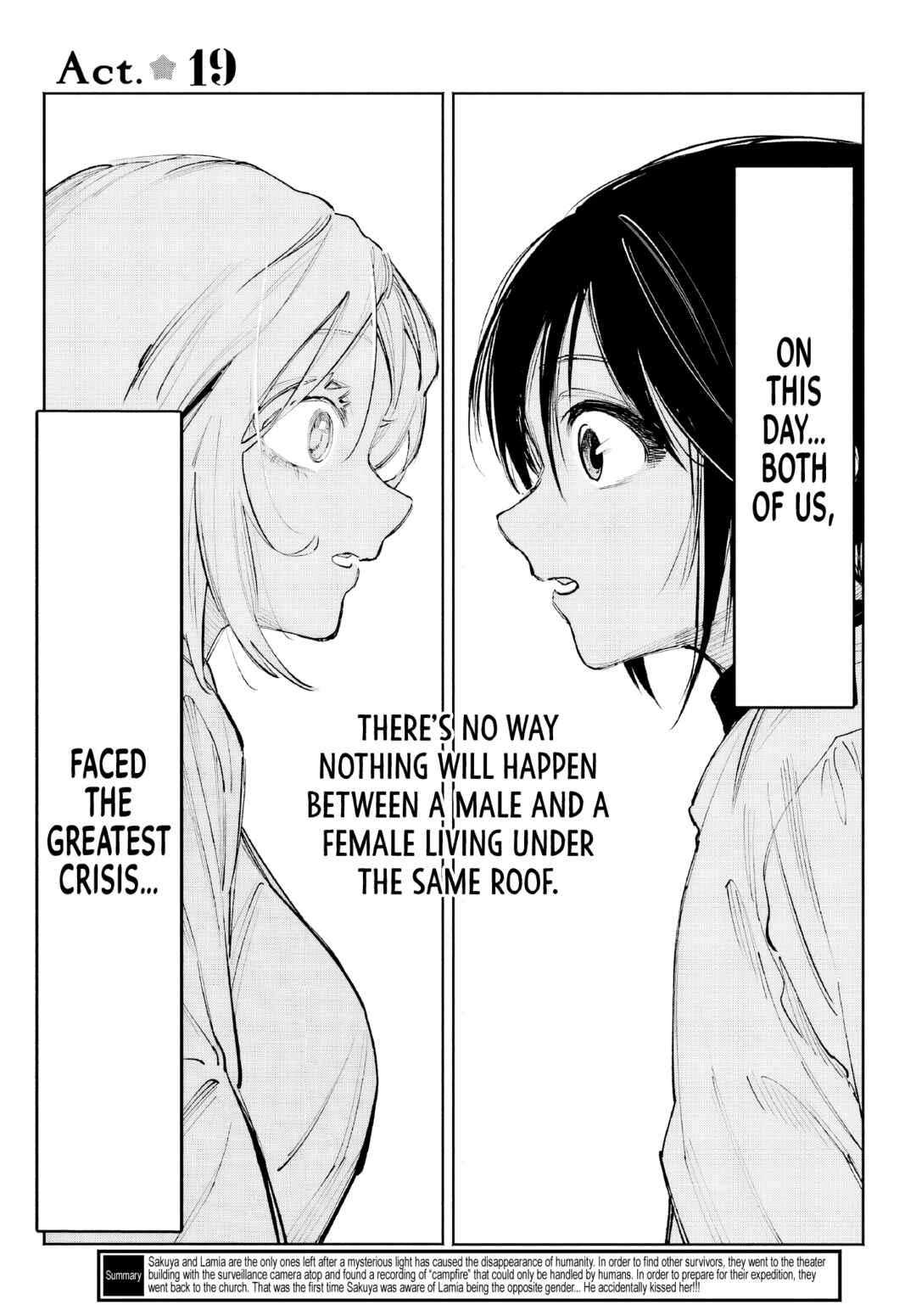 Page 4 Chapter 6 Kami-sama ga Mitenai kara