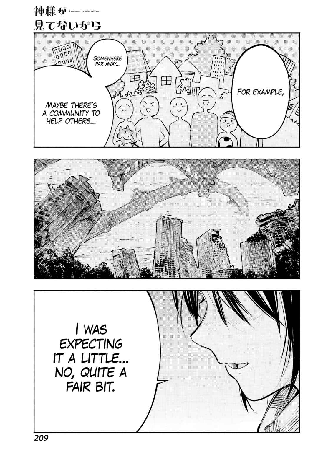 Page 20 Chapter 4 Kami-sama ga Mitenai kara