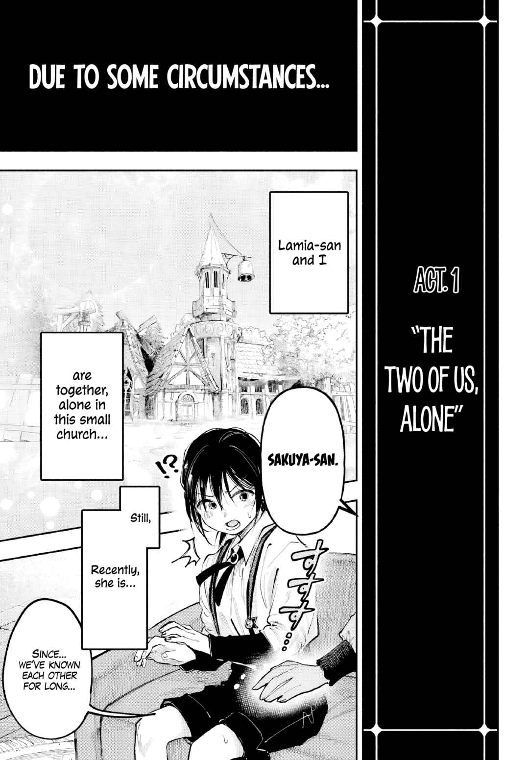 Page 4 Chapter 1 Kami-sama ga Mitenai kara