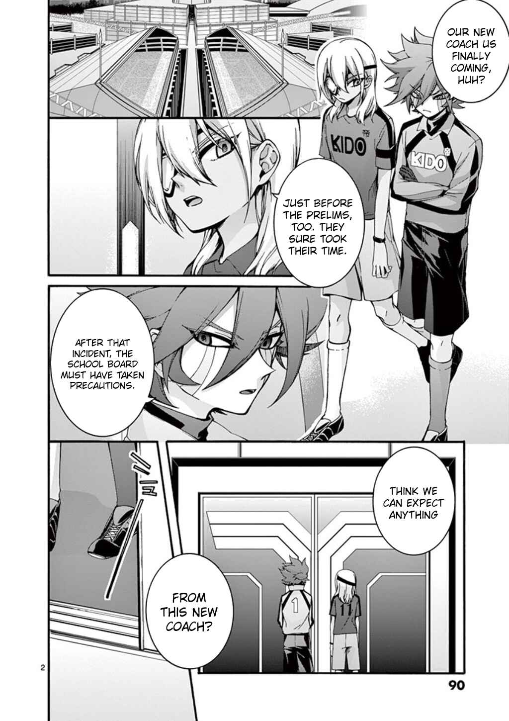 Page 3 Chapter 3 Inazuma Eleven Outer Code Anthology