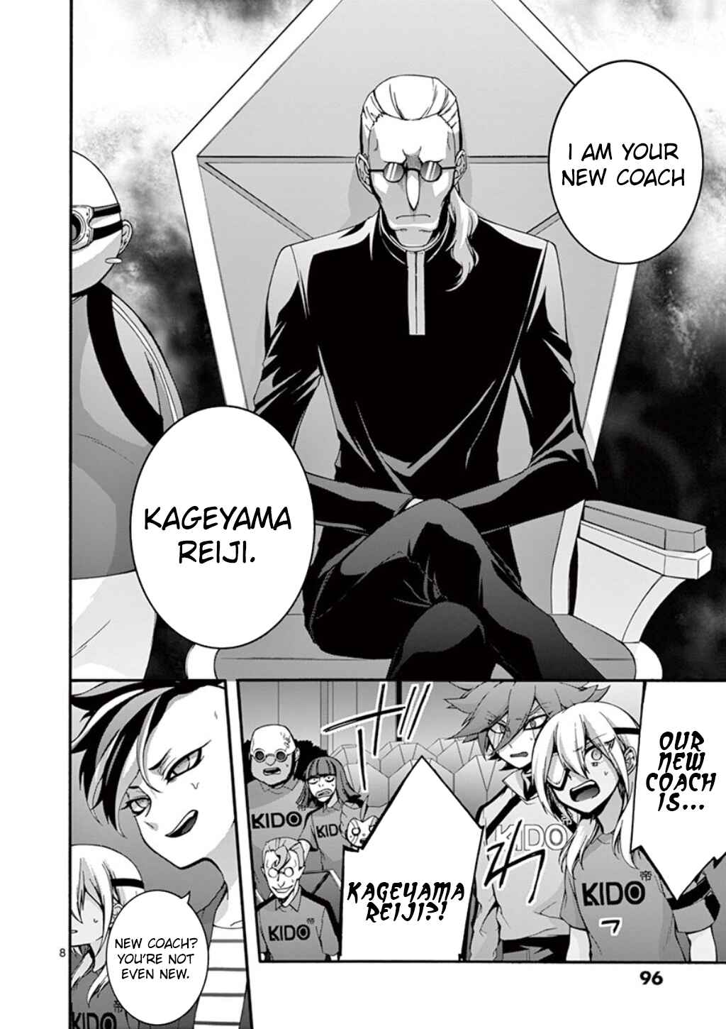 Page 9 Chapter 3 Inazuma Eleven Outer Code Anthology