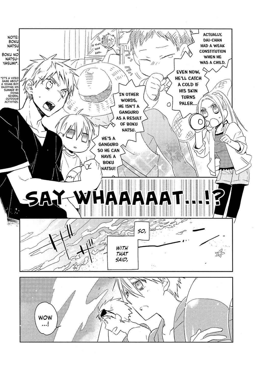 Page 5 Chapter Unknown_e372 Kuroko no Basket - Shochuu Omimai Moushiagemasu (Doujinshi)