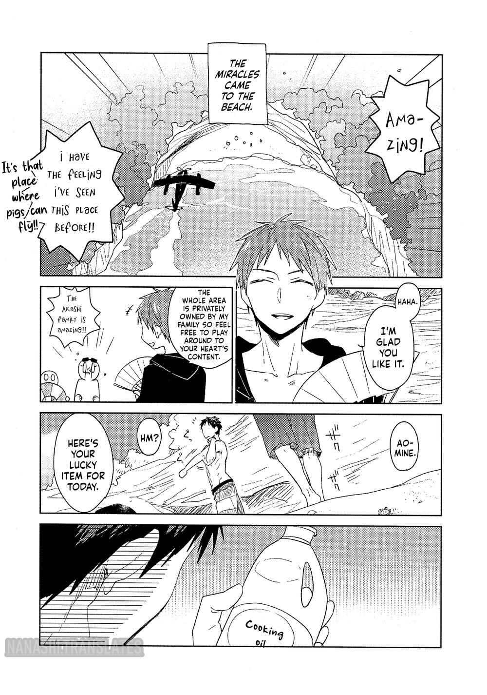Page 6 Chapter Unknown_e372 Kuroko no Basket - Shochuu Omimai Moushiagemasu (Doujinshi)