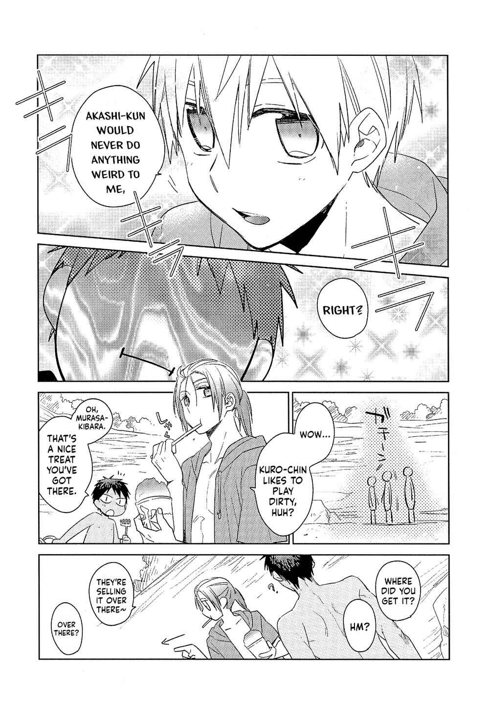Page 9 Chapter Unknown_e372 Kuroko no Basket - Shochuu Omimai Moushiagemasu (Doujinshi)