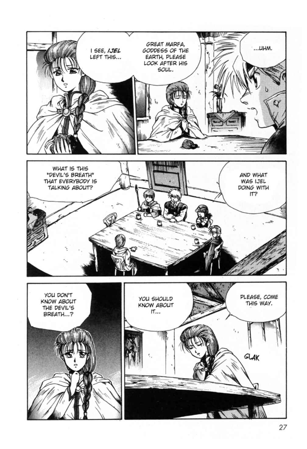 Page 9 Chapter 2 Sword World SFC Comic: Lacquer-Black Curse